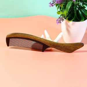 Peine de cuerno de vaca grande Chen Guibao para masaje y cuidado del cabello, para uso doméstico - Product Image 2