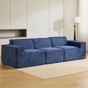 <span class=keywords><strong>Housse</strong></span> <span class=keywords><strong>de</strong></span> <span class=keywords><strong>canapé</strong></span> modulaire combinée à prix d'usine - <span class=keywords><strong>Canapé</strong></span> <span class=keywords><strong>convertible</strong></span> trois places en ligne droite pour salon et appartement - Product Image 3