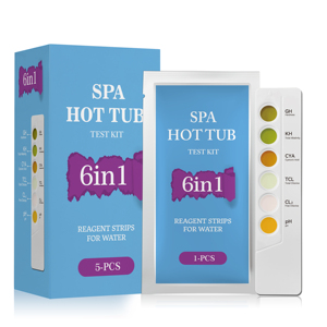 <span class=keywords><strong>Kit</strong></span> de bandelettes de test <span class=keywords><strong>pour</strong></span> <span class=keywords><strong>piscine</strong></span> extérieure, <span class=keywords><strong>pour</strong></span> tester la qualité de l'eau, pratique et efficace - Product Image 6