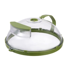 Cubierta de salpicaduras para microondas de cocina para alimentos con vaporizador de agua y mango, sin BPA y protector de salpicaduras seguro para lavavajillas - Product Image 1