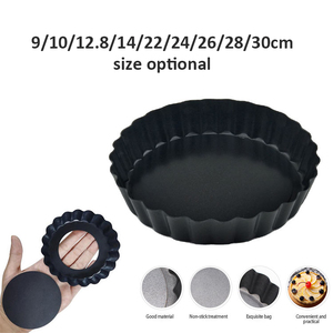 Moldes antiadherentes <span class=keywords><strong>para</strong></span> <span class=keywords><strong>Quiche</strong></span> Flan, bandeja <span class=keywords><strong>para</strong></span> hornear cupcakes de 3/4/5 pulgadas, parte inferior suelta extraíble, bandeja <span class=keywords><strong>para</strong></span> hornear de 9 pulgadas, herramientas <span class=keywords><strong>para</strong></span> tartas de frutas - Product Image 3