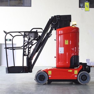 Kompakte Indoor Outdoor m Tragbare 300kg hydraulische Aerial Man Lift Arbeitsbühne Elektrischer mobiler Scheren heber - Product Image 5