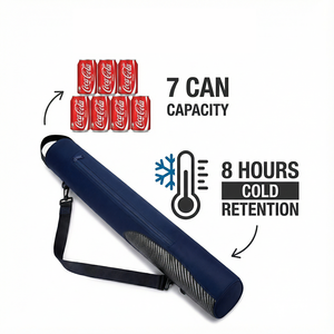 Bolsa Térmica para Cerveza <span class=keywords><strong>de</strong></span> Golf con Logotipo Personalizado, Bolsa Térmica Aislada para 7 Latas <span class=keywords><strong>de</strong></span> Golf con Correa para el Hombro - Product Image 3