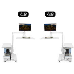 Bureau de joueur professionnel avec hauteur réglable et support d'écran pour l'e-sport et la configuration de streaming - Product Image 2