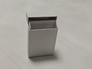 Custom Design Pre Portable Clamshell <b>Roll</b> Cardboard Hand Cart Paper Direct Sliding Rectangle Rigid Cartridge Packaging <b>Box</b> - Product Image 2