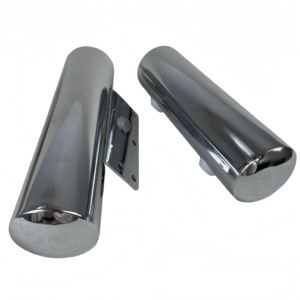 Pieds de canapé et de chaise/armoire ronds en fer chromé, embouts décoratifs, design moderne, pour hôtel, maison, bureau, salle de bain, salon - Product Image 3