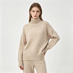 <span class=keywords><strong>Pull</strong></span> en maille épais à <span class=keywords><strong>col</strong></span> <span class=keywords><strong>roulé</strong></span> pour <span class=keywords><strong>femme</strong></span>, vente en gros, service OEM/ODM, <span class=keywords><strong>pull</strong></span> décontracté ample pour <span class=keywords><strong>femme</strong></span> - Product Image 3