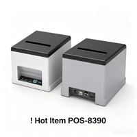 Imprimante thermique intégrée ZJIANG 80 mm pour borne libre-service, avec découpe automatique de reçus, billets et factures