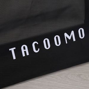 Bolsa de Compras de Playa de Malla de Nailon Reutilizable con Letras Impresas Personalizadas al por Mayor para Mujer - Product Image 3