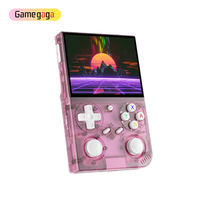 Consola de Juegos Portátil Gamegaga G350, Pantalla de 3.5 Pulgadas, Linux, Mini Arcade Clásico, Consola de Video para TV, Compatible con PSP