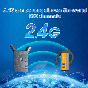 Récepteur audio <span class=keywords><strong>guide</strong></span> rechargeable 2,4 G 999 canaux pour visite de musée, visite d'usine, excursion scolaire, <span class=keywords><strong>voyage</strong></span> international - Product Image 5