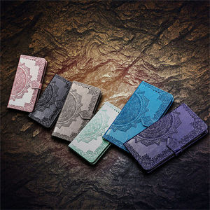 Moda goffratura Mandala fiore Flip pelle custodia per telefono per <span class=keywords><strong>iphone</strong></span> 17 custodia per Slot per scheda a <span class=keywords><strong>portafoglio</strong></span> per <span class=keywords><strong>iphone</strong></span> 16 15 14 13 12 11 - Product Image 1