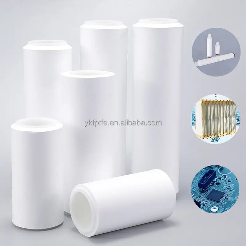 UNM Best Sellers 0.22um ePTFE Uf Film Hydrophilic Roll White PTFE Membrane