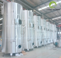 Fermenteur à vin vertical empilable en acier inoxydable avec enveloppe et isolation pour la fermentation primaire et secondaire du vin rouge