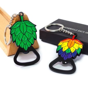 Custom Free Logo Cast Bar Sublimation Beer Opener Carabiner Enamel Motel <b>Keychains</b> Key Ring Custom Metal Bottle Opener Keychain - Product Image 1