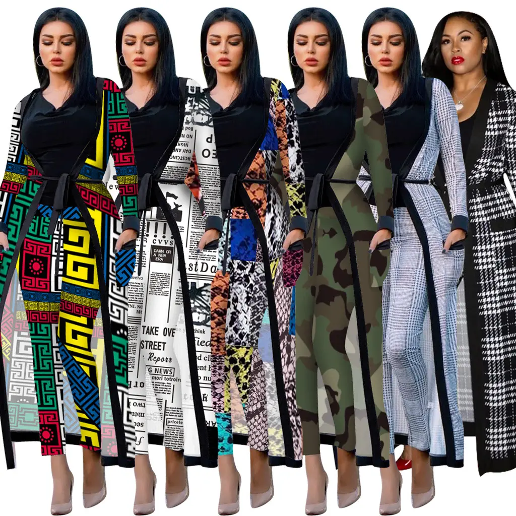 YR Hot Sale New Africa Printed Fashion Women's wear African clothing 2-piece set