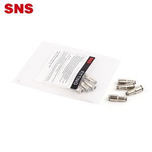 Pour SNS <span class=keywords><strong>JPG</strong></span> série en laiton nickelé raccord rapide connecteur pneumatique droit réduisant le métal pousser pour connecter - Product Image 6