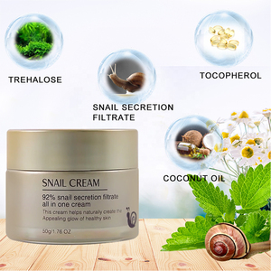 Crème Visage Hydratante Blanchissante Éclaircissante pour le <span class=keywords><strong>Teint</strong></span>, Soin de la Peau OEM, Élimine les Boutons et l'Acné, Crème Visage à l'Escargot - Product Image 3