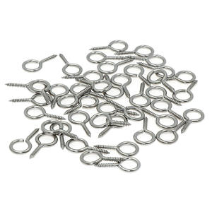 Sekrup Pengait Mata Besi Karbon Tugas Berat Metrik/Inci Perakitan Cepat Peralatan Industri Perbaikan Lingkaran Besar - Product Image 2