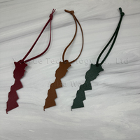 Pendentif de sac en cuir PU avec carte du Maroc, livraison rapide en gros, décoration pour voitures et sacs