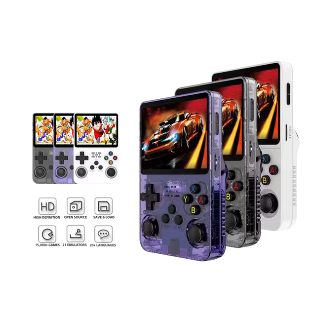 Cross-border New R36S Handheld Console Game Machine Best-Selling Android System Portable Retro Nostalgic Arcade PS1 Handheld