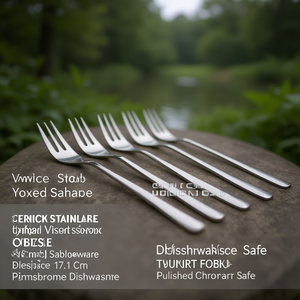 Juego de tenedores para postre 6 piezas Inox (17,1cm) VENICE Cromo brillante PL6180VC10 - Product Image 3