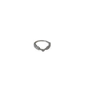 Anillo de Plata de Ley S925 Yinruitai con Diseño de Espiga de Trigo para Mujer, Anillo Abierto con Engaste Pavé, Joyería de Regalo - Product Image 5