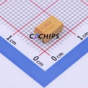 Condensador de Tántalo TPSD106K035R0300 CASE-D-7343 (Capacitancia: 10uF) (Precisión: 10%) (Voltaje Nominal: 35V) - Product Image 1