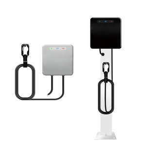 Cargador de Pared para Vehículos Eléctricos de Corriente Dual 16A/32A, Uso Doméstico y Comercial, Diseño de Montaje en Pared, Pantalla de 4.3 Pulgadas, Carga Estable para Autos de Nueva Energía - Product Image 1