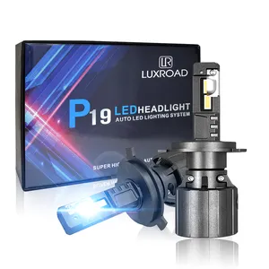 LUXROAD P19 130 Wát Auto LED Đèn Pha Xe Đèn Pha Nhà Sản Xuất Xe Bulb H7 Đèn Pha Bulb Halogen Dẫn Ánh Sáng H11