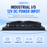 Panel PC Open Frame 19 Inci Intel Celeron J6412 1280x1024 IR Touch 12V DC Tanpa Kipas Baja VESA 100x100 Industrial