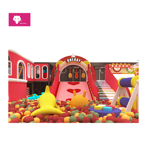 Équipement de terrain de jeu intérieur doux coloré personnalisé ensemble de jeu de <span class=keywords><strong>centre</strong></span> pour enfants labyrinthe toboggan en nid d'abeille équipement d'amusement - Product Image 4