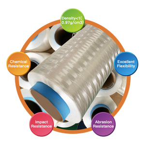 Độ bền cao 1000D 192f multifilament <span class=keywords><strong>PP</strong></span> Polypropylene Filament <span class=keywords><strong>FDY</strong></span> nhuộm sợi cho dệt Túi vải xoắn chủ đề - Product Image 4