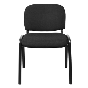 Không tay mềm Stackable tin tức nhân viên hội nghị cuộc họp ghế sắt Khung nhà thờ khách truy cập tiếp nhận đào tạo ghế phòng cho văn phòng - Product Image 3