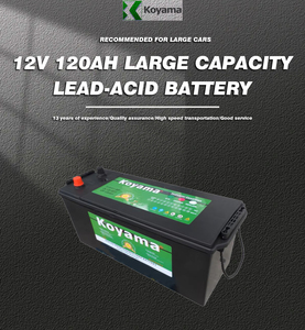 Batterie de super démarreur d'usine N120 batterie automatique Batteries au plomb MF pour camion lourd/VAN/SUV <span class=keywords><strong>Koyama</strong></span> 12V120Ah OEM - Product Image 4
