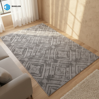 Luxuriöse Wohnraumdekoration Teppiche mit Mustergravur Jacquard-Bodenteppich Modernes Design Geschnitzte Bodenteppiche Jacquard-Bodenteppiche