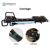 Máquina de Fitness Portátil de Alta Densidad ONEMAX Lagaree Marco, Marco de Aleación de Aluminio, Certificación CE, Multifunción