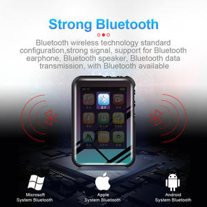 Reproductor MP3 con cancelación de ruido inteligente AI, pantalla táctil completa, grabadora de voz, reproductor de música con sonido sin pérdidas, función de radio y libro electrónico. - Product Image 4