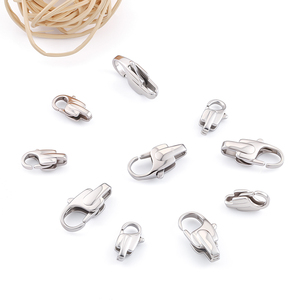 Yüksek Kalite 18 Ayar Altın Kaplama Paslanmaz Çelik Istakoz Toka Takı Toptan Satış Hızlı Çıkarma Bağlantı Elemanı Bilezik Kolye Yapımı İçin - Product Image 4