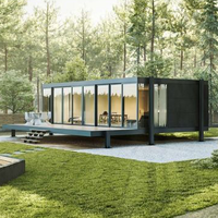 Villa en Acier Léger Préfabriquée à Montage Rapide de 2 Chambres