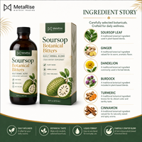 Extrait de melon amer en marque blanche OEM, complément liquide à base de plantes, nutrition botanique naturelle, bien-être végétal 473ml