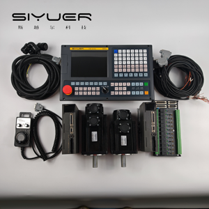 Siyuer 998ta 2 trục CNC tuyệt đối điều khiển máy tiện với trình điều khiển servo và động cơ Kit tương tự như GSK szgh cho CNC máy quay - Product Image 6