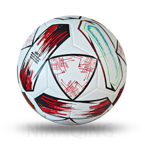 Pallone da calcio di alta qualità formato 1/2/3/4/5 pallone da calcio in pelle sintetica legato termicamente personalizza <span class=keywords><strong>il</strong></span> tuo Logo per la partita e l'allenamento - Product Image 1