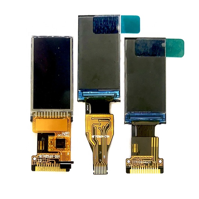 Low MOQ Wholesale Cheap Small Size LCDS Modules 80*160 IPS NV3022B ST7735 13 8 pin 1.77 0.96 inch TFT Colorful LCD Touch Screen