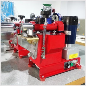 Machine à coller les bords supérieurs multifonctionnelle CADDY, machine à coller à forte adhérence à <span class=keywords><strong>vitesse</strong></span> réglable, machine à coller jaune - Product Image 2