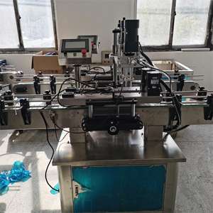 ماكينة أوتوماتيكية لإغلاق أغطية الزجاجات البلاستيكية، ماكينة تغطية الزجاجات والزجاجات المزودة ببرغي للتغليف - Product Image 6