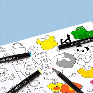 Rouleau de <span class=keywords><strong>papier</strong></span> <span class=keywords><strong>à</strong></span> dessin auto-adhésif pour enfants, rouleau de <span class=keywords><strong>papier</strong></span> <span class=keywords><strong>à</strong></span> dessin auto-adhésif pour bricolage, peinture, <span class=keywords><strong>papier</strong></span> <span class=keywords><strong>à</strong></span> dessin pour enfants, 6 thèmes différents - Product Image 6