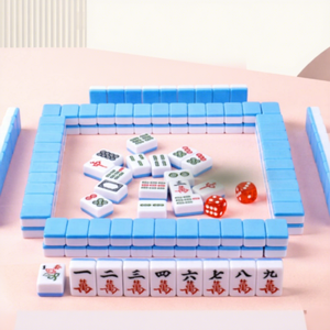 Fichas de Mahjong Mini Personalizadas, Populares en Línea, Portátiles para Viajes, Dormitorios, Uso en el Hogar, Dormitorio, Juego al Aire Libre, Embalaje en Bolsa Suave - Product Image 1