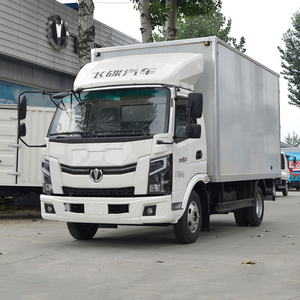 AOCHI V 4-5T FEIDI Diesel Cargo Truck 4*2 Van Single Row with 3 Seats Left <b>Hand</b> Drive Used <b>Mini</b> Light Truck with 6x4 Chassis - Product Image 3