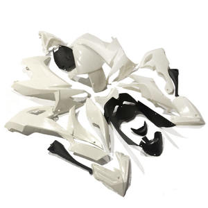 Personalización - Kit de Carenado de Motocicleta sin Pintar, Blanco, Inyectado, para <span class=keywords><strong>Kawasaki</strong></span> ZX-10R 2008 <span class=keywords><strong>2009</strong></span> 2010 - Product Image 1